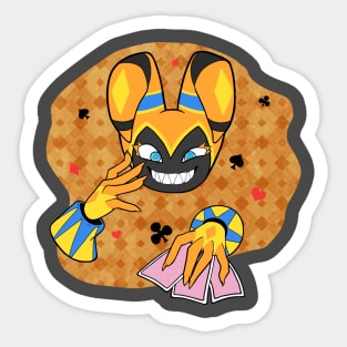 Ecstatic Jackle Sticker